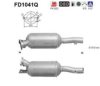 AS FD1041Q Soot/Particulate Filter, exhaust system